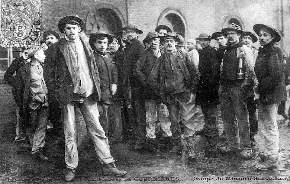 Взрыв на французской шахте «Курьерс» 10 марта 1906 г.