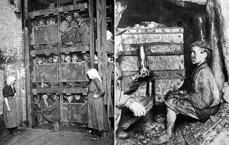 Взрыв на французской шахте «Курьерс» 10 марта 1906 г.