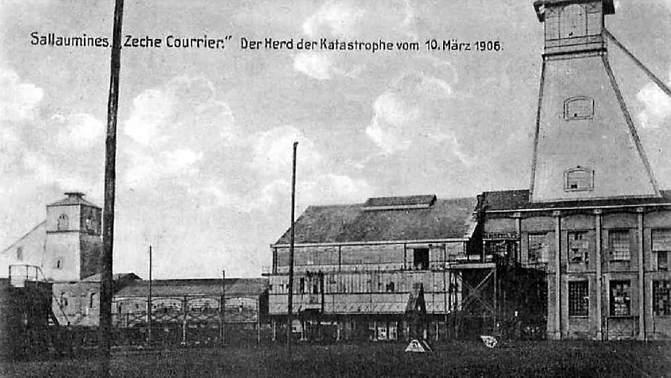 Взрыв на французской шахте «Курьерс» 10 марта 1906 г.