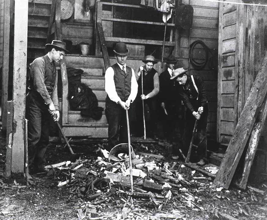 Эпидемия бубонной чумы в США. 6 марта 1900 г.