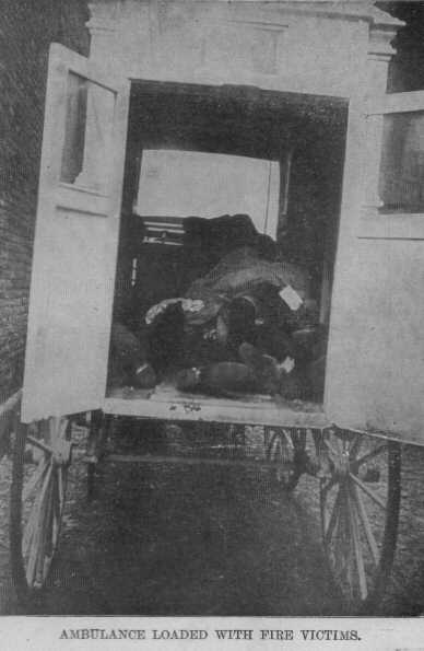 Пожар в театре Ирокуа, 30 декабря 1903 г.